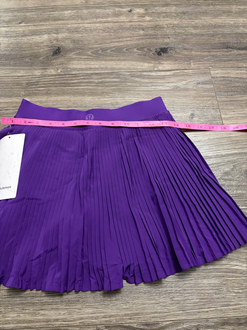 NWT Lululemon Varsity Pleated High-Rise Tennis Skirt 14” (College Purple) Size 4 - Picture 7 of 8